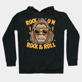 Rock on rock and roll Hoodie